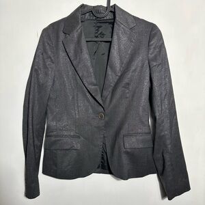 Theory Shimmering Black Blazer